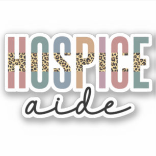 Sticker Aide d'accueil Soins infirmiers en soins hospita