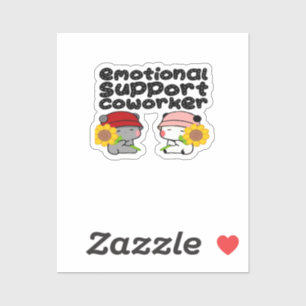 Sticker Aide émotionnelle Coworker Classic