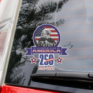 Sticker Aigle Américain Patriotique Joyux 250e Anniversair