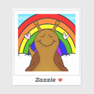 Sticker Aiguille Cute Avec Arc En Ciel Vinyle