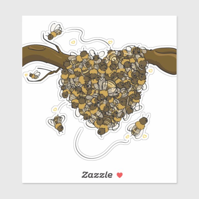Sticker Aiguille - Enfouissement cardiaque (Feuille)