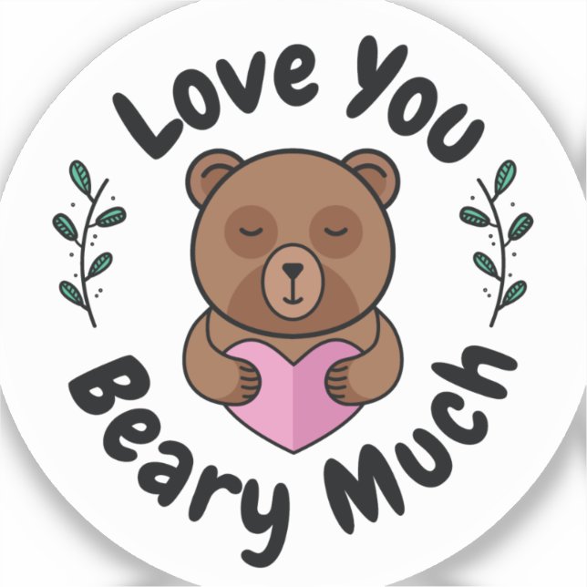 Sticker Aimez-vous beaucoup (Recto)