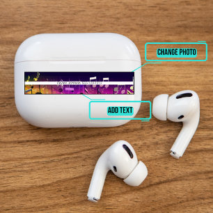 Sticker Airpods Pro Coque peau décorative - Notes musicale