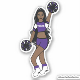 Sticker Ajouter une équipe Cheval Purple /White/ Black