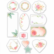 Album Féminin de Fleurs à l'Aquarelle