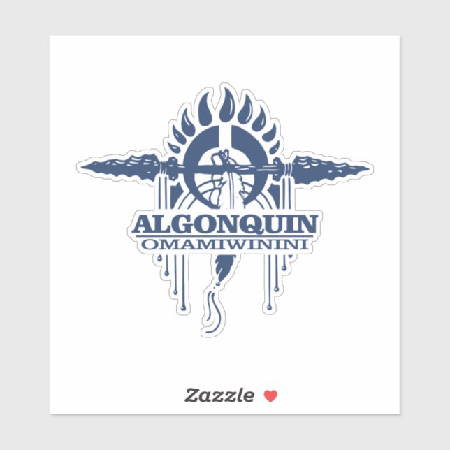 Sticker Algonquin 2 (Feuille)