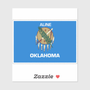 Sticker Aline Oklahoma