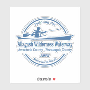 Sticker Allagash Wilderness Waterway (SK)