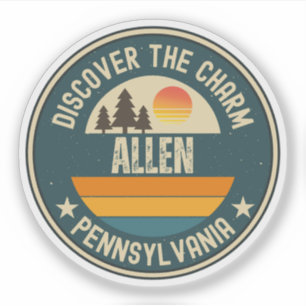 Sticker Allen, Pennsylvanie