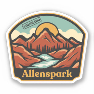 Sticker Allenspark, Colorado