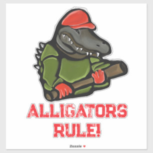 STICKER ALLIGATOR TRUMP 2025