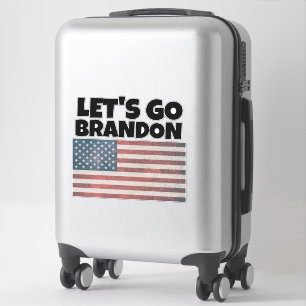 STICKER ALLONS BRANDON GRANDS DÉCALES DE STYLE DIE-CUT