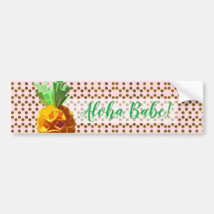 Sticker Aloha Babe ananas