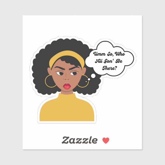 Sticker Alors Qui Sera Là ? (Feuille)