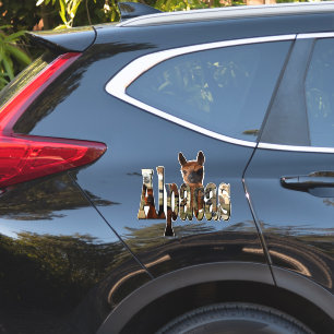 Sticker Alpacas Le Nom : Alpaca Nom Avec Alpacas,