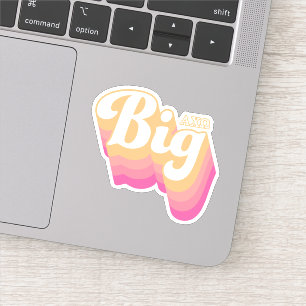 Sticker Alpha Chi Omega   Gros