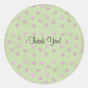 Sticker...alte Rose Runder Aufkleber