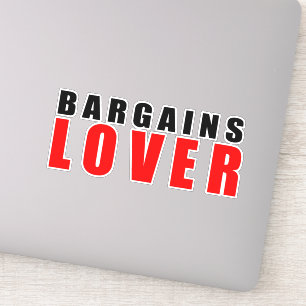 Sticker Amateur de bonnes affaires