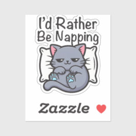 Sticker Amateur de chat drôle et sarcastique