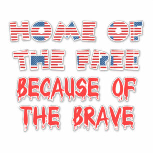 Sticker American USA Patriotic Accueil des citations gratu