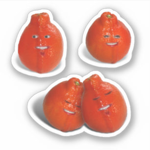 Sticker Amour de mandarine