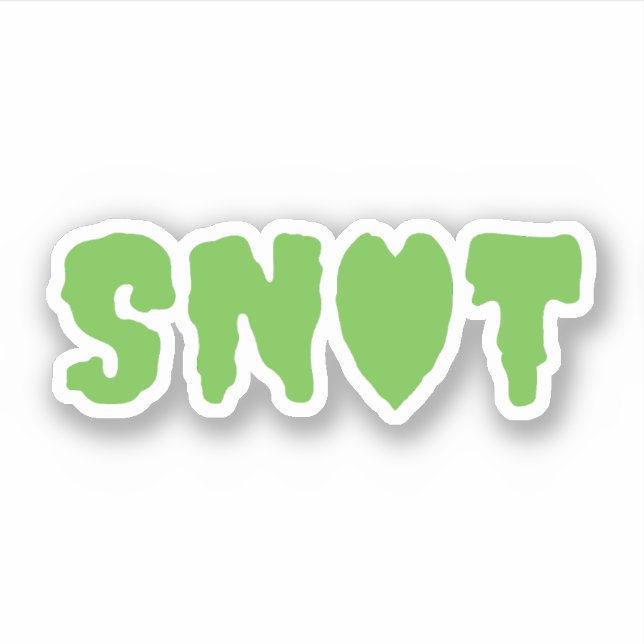 STICKER AMOUR SNOT (Devant)