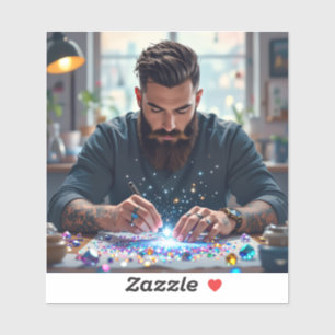 Sticker Amoureux de diamants tous