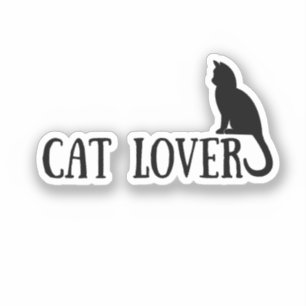 Sticker Amoureux des chats