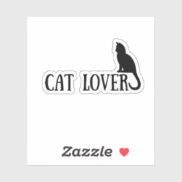 Sticker Amoureux des chats