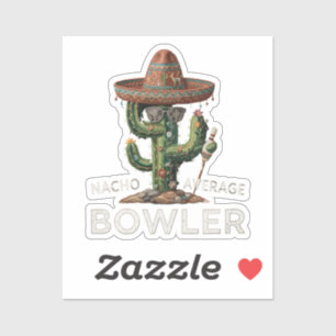 Sticker Amusement de quilleur pas moyen