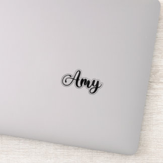 Sticker Amy Name - Calligraphie manuscrite