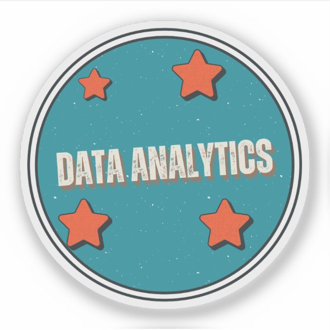Sticker Analyse de données (Devant)