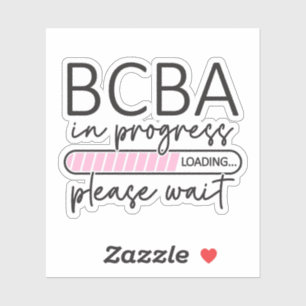 Sticker Analyste du comportement futur BCBA en cours