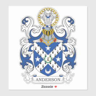 Sticker Anderson Family Crest