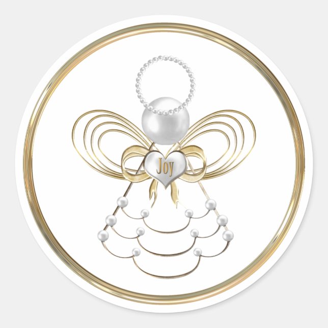 Sticker Ange de Noël (Devant)