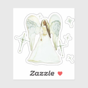 Sticker Ange noir