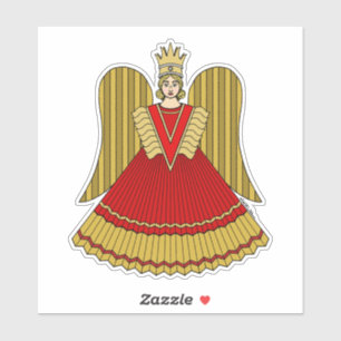 Sticker Angel de Noël de Nuremberg