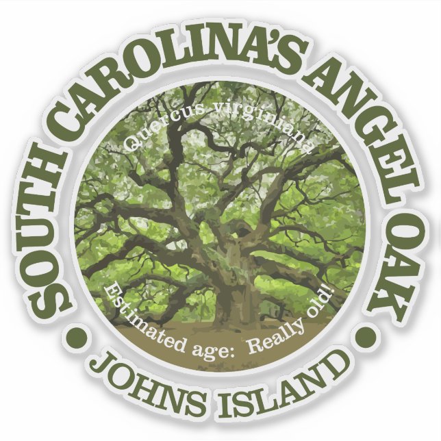 Sticker Angel Oak (Devant)