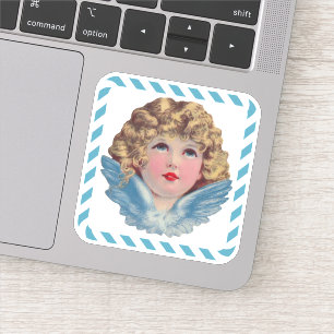 Sticker Angel victorien