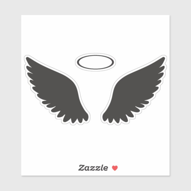 Sticker Angel Wings (Feuille)