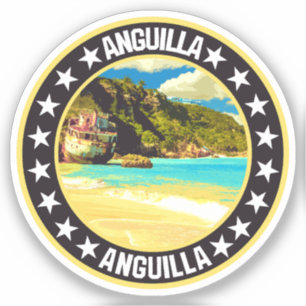 Sticker Anguilla