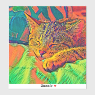Sticker AnimalColor_Cat_07