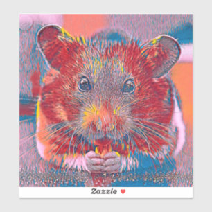Sticker AnimalMix_Hamster_002