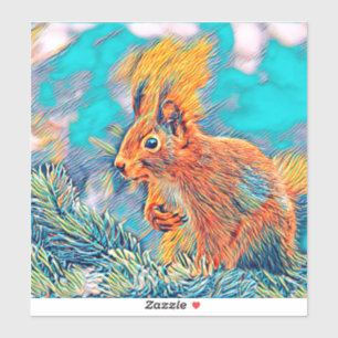 Sticker AnimalMix_Squirrel_001