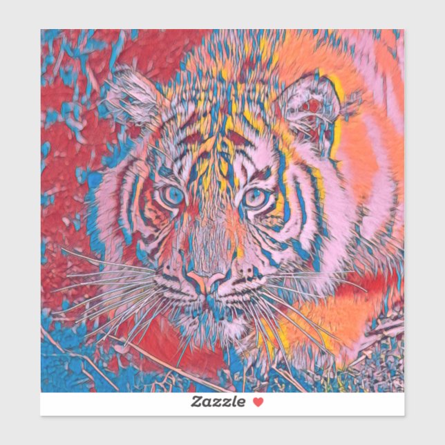 Sticker AnimalMix_Tiger_054 (Feuille)