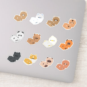Sticker Animaux couples
