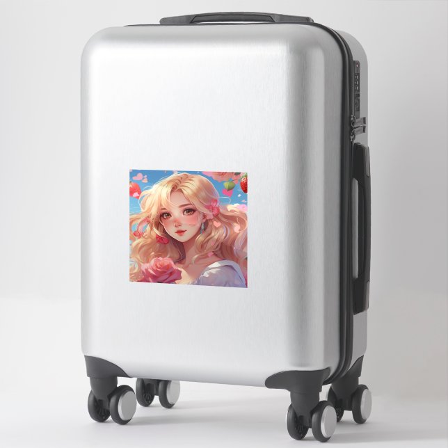 Sticker Animé (Sur valise)