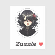 Anime gothique fille