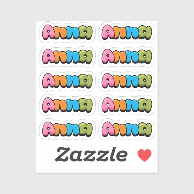 Sticker Anna (Feuille)