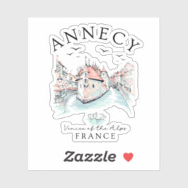 Sticker Annecy France – Venice of the Alps
